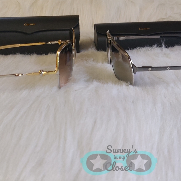 SOLD-Cartier Sunglasses ❤️ MEN ONLY Perfect for - Picture 2 of 8